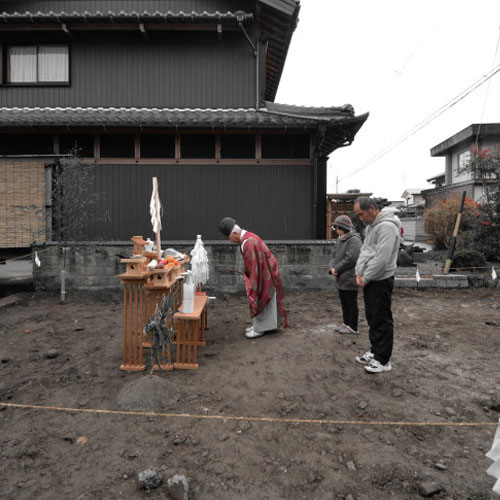 【建築途中】入籠の家