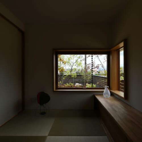 平屋　木の家　和室