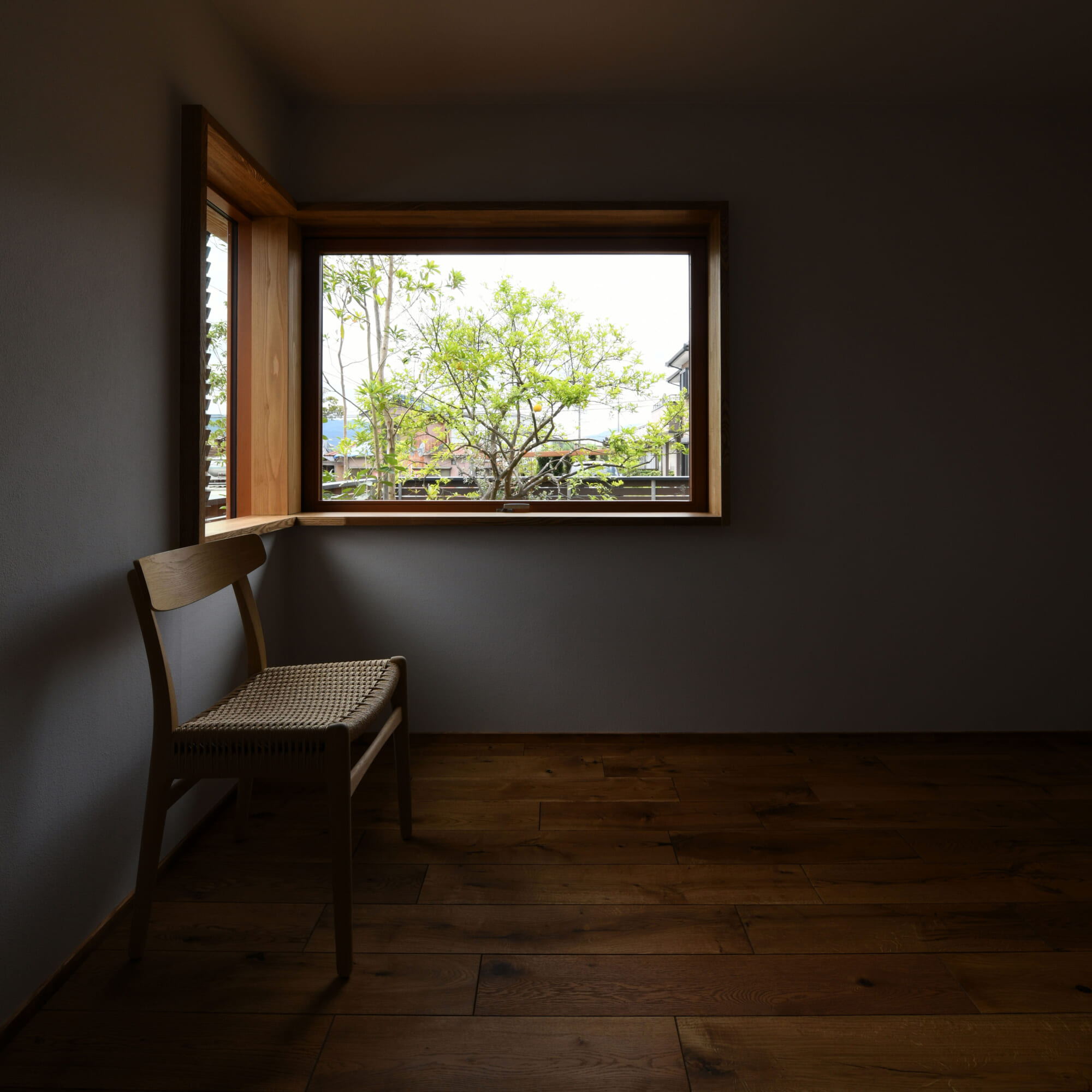平屋 木の家 寝室