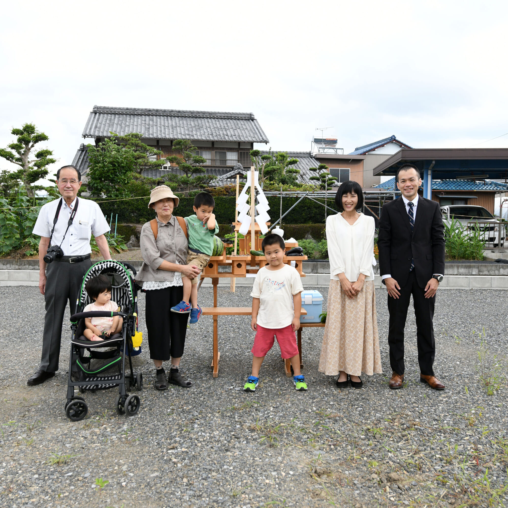 【地鎮祭】 『弘長屋の家』ひろながや の いえ