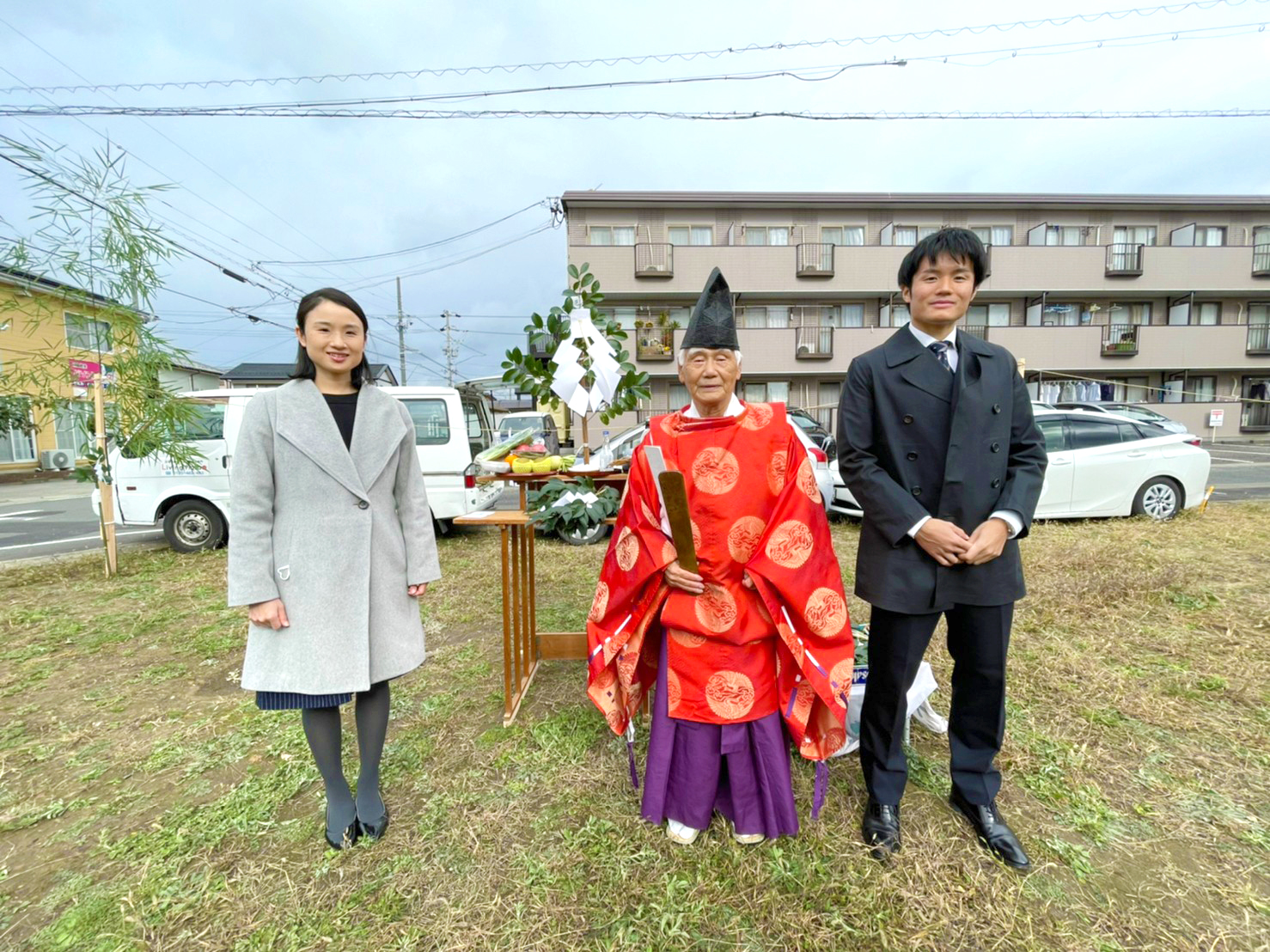 【地鎮祭】『石蕗の家』(つわぶきのいえ)