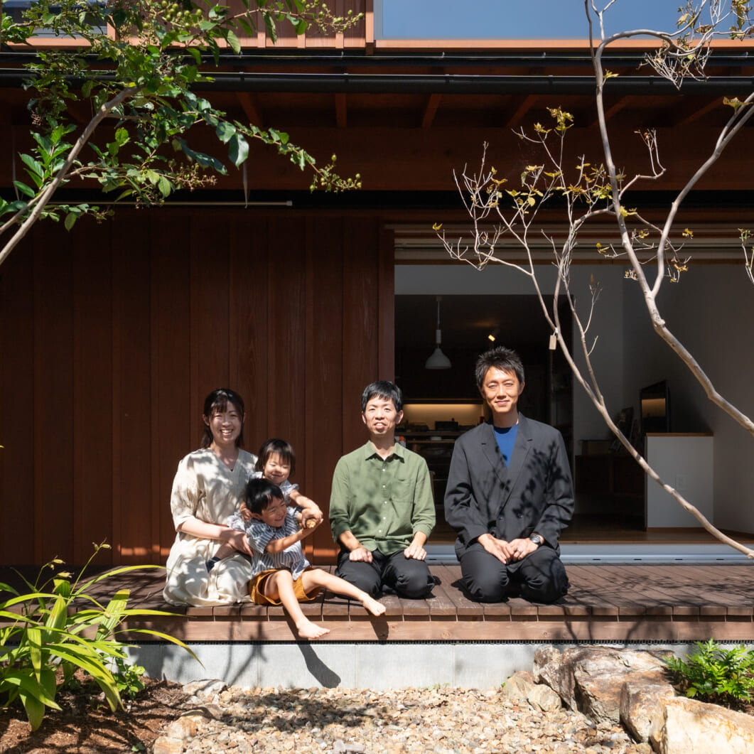 庭と共に豊かに暮らす『光芒の家』