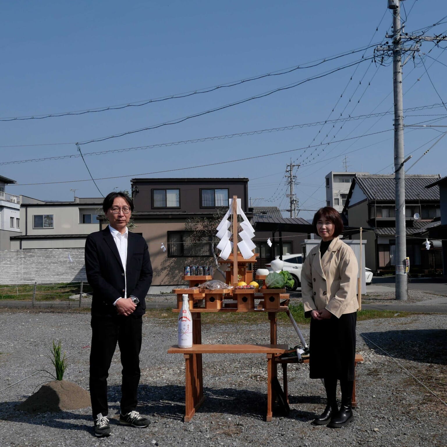 【地鎮祭】『重峯の家』（じゅうほう の いえ)