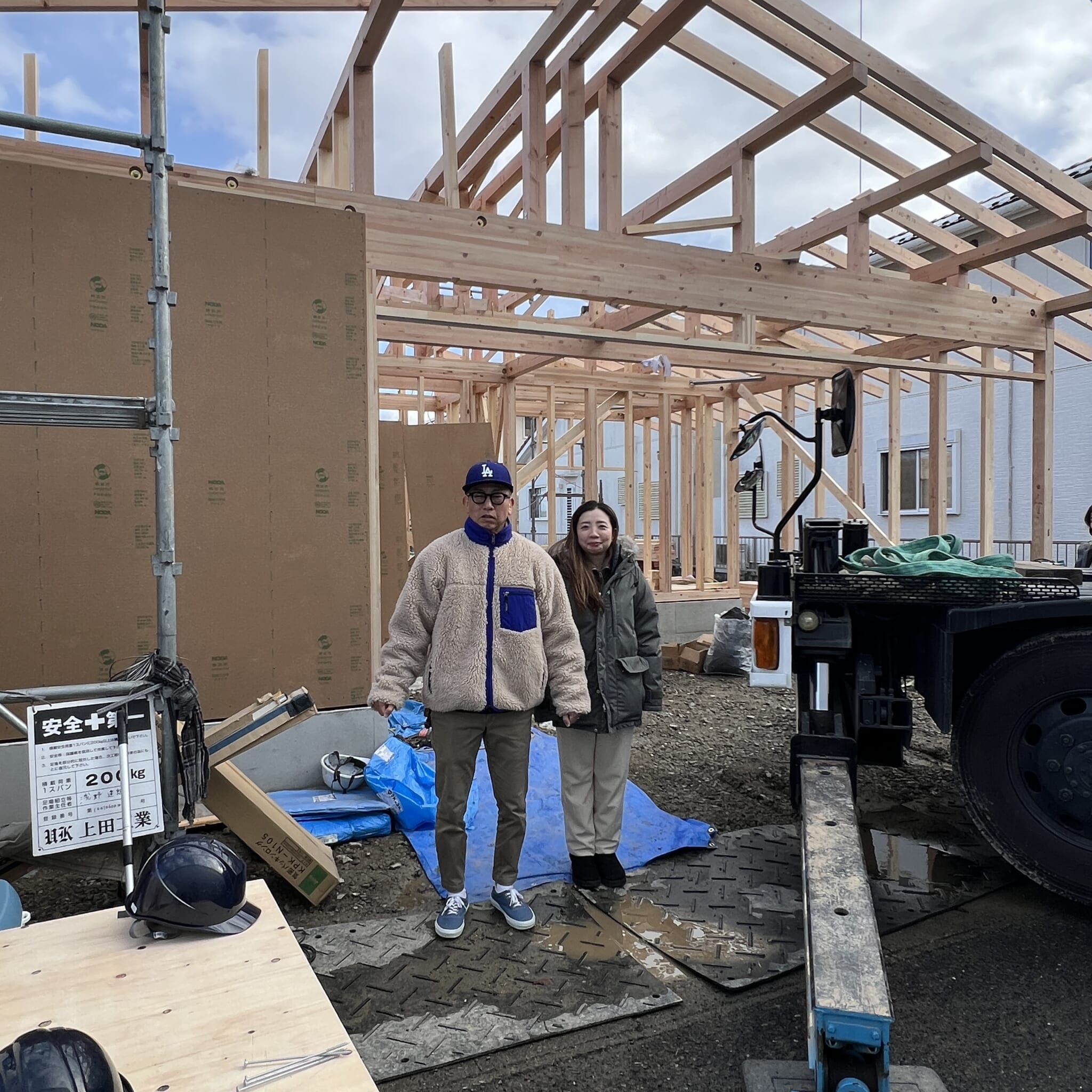 【建築途中】『秋霖の家』（しゅうりんのいえ）