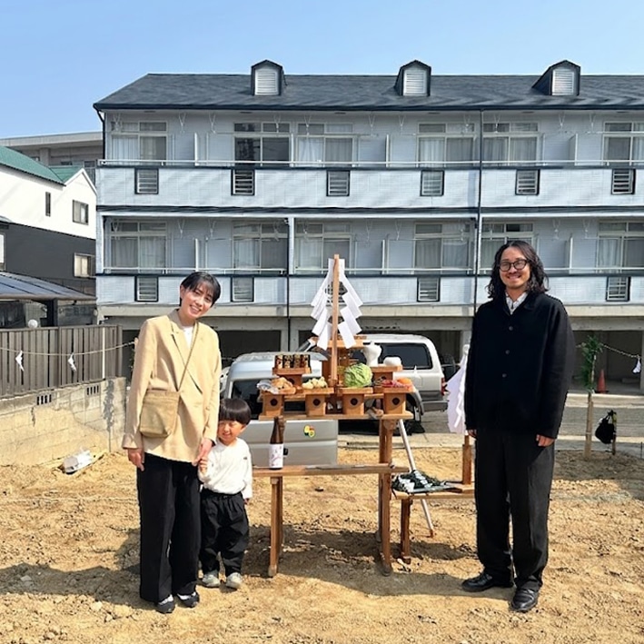 【地鎮祭】『蒼春の家』あおはるのいえ